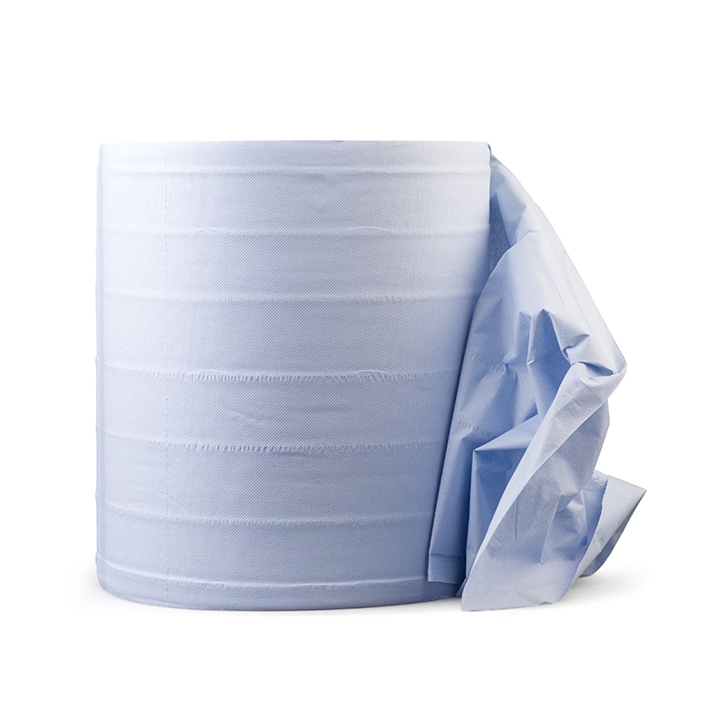 Салфетка бумажная синяя 33х35см 2-слойная рул.1000 шт. Multiwipe ROXELPRO