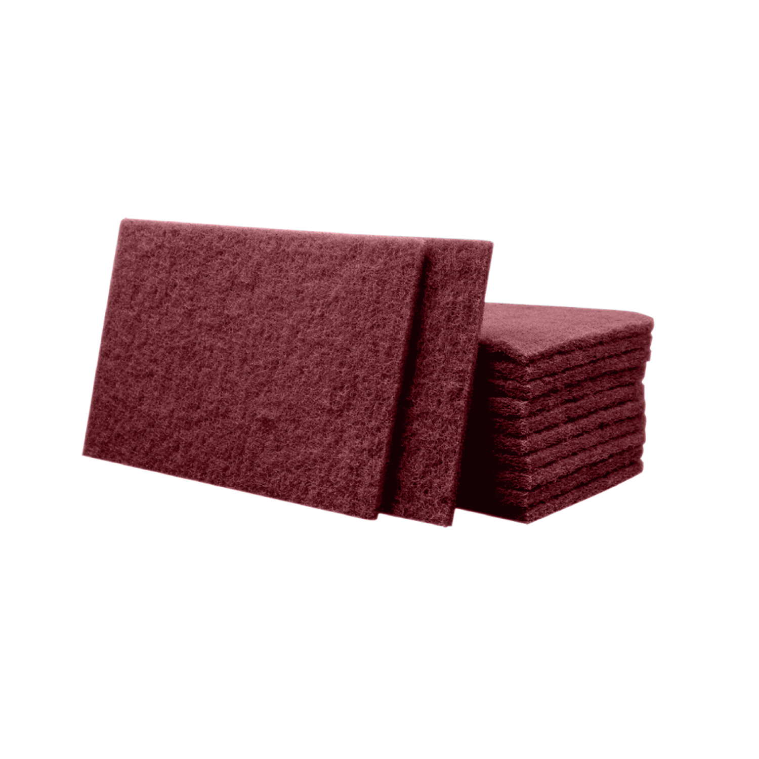 PREMIUM SCUFF лист на нетканной основе, оксид алюминия, 115*230мм Fine Р360 (красный)