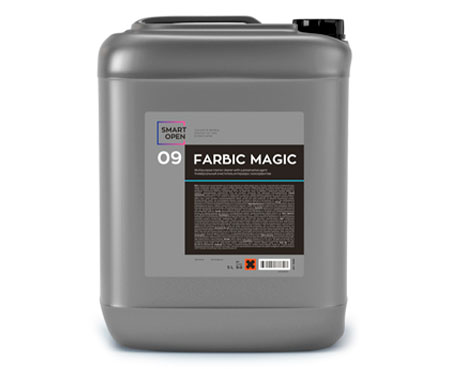 Очиститель интерьера eниверсальный c консервантом 5л Fabric Magic 09 SMART OPEN