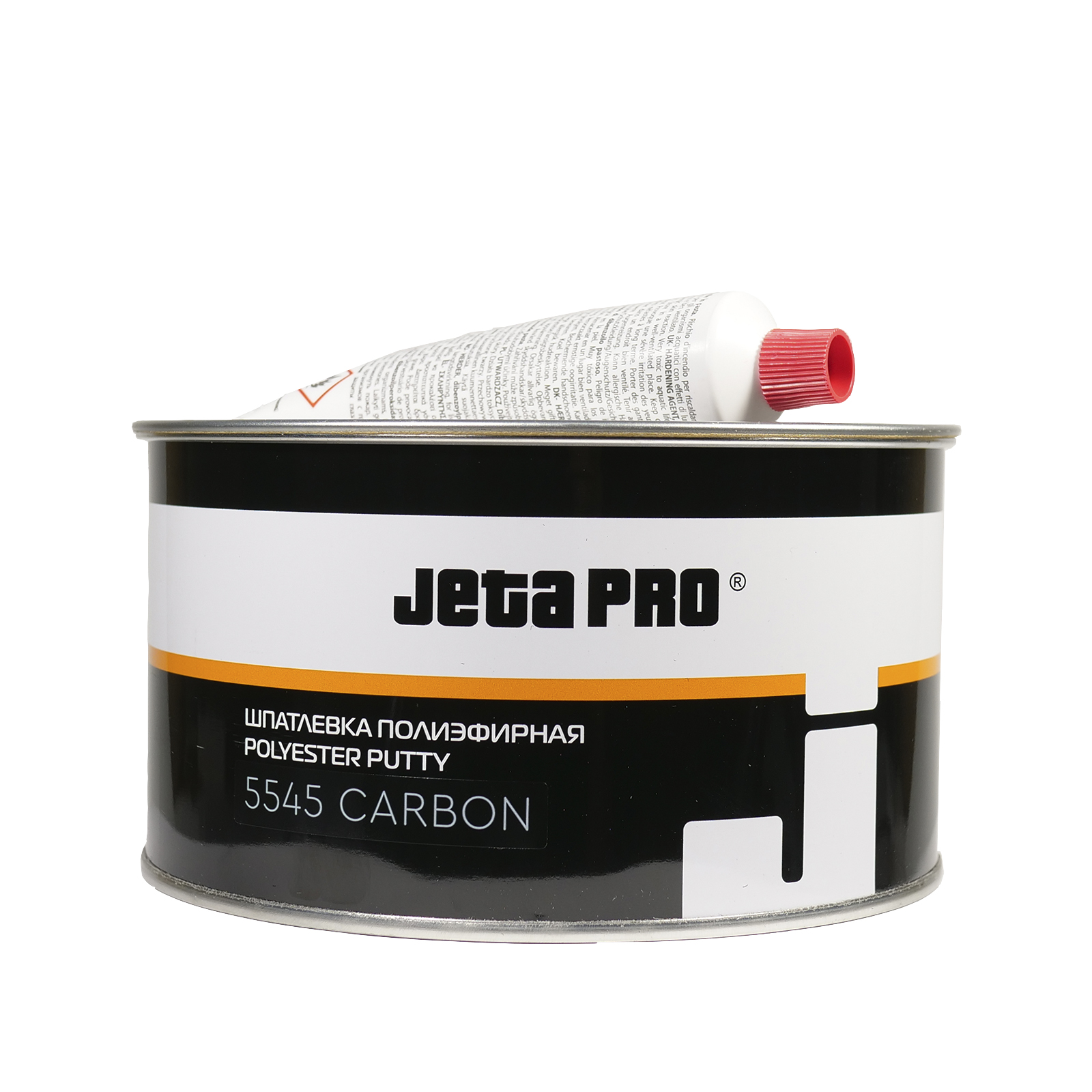 Шпатлевка с углеволокном 1,8кг Carbon+отверд компл JETAPRO
